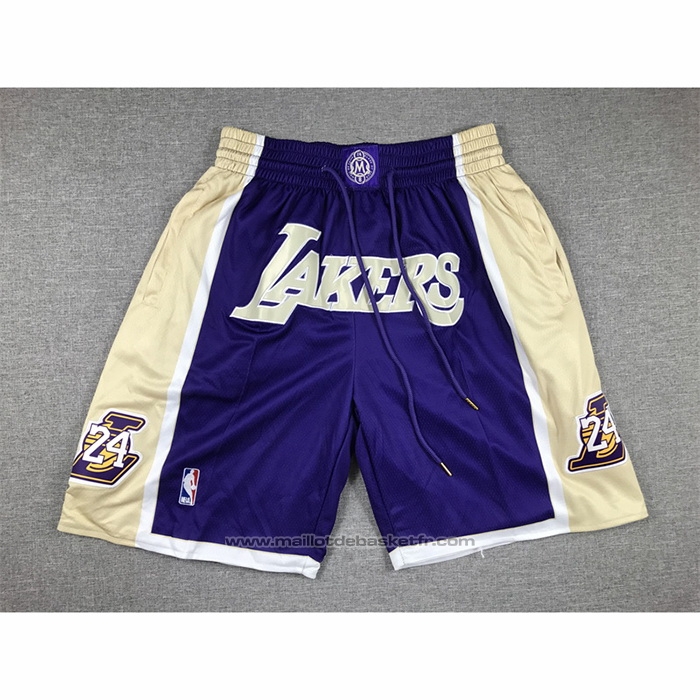 Short Los Angeles Lakers Hall of Fame Just Don Volet